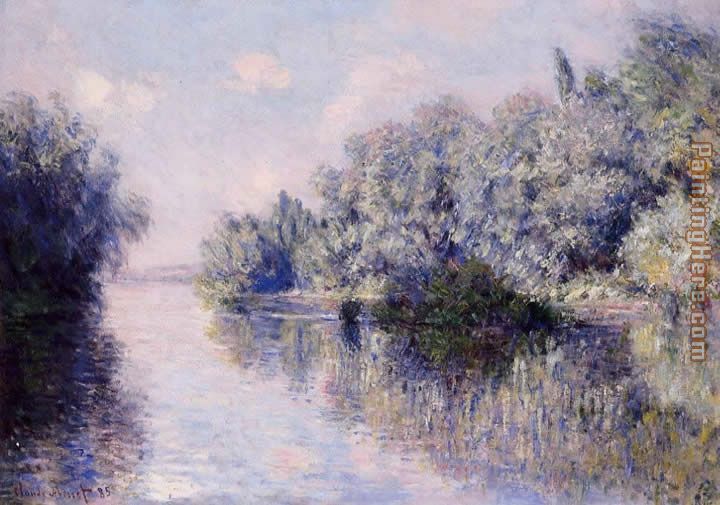 The Seine near Giverny 1 painting - Claude Monet The Seine near Giverny 1 art painting